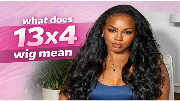 what does 13x4 wig mean