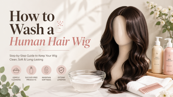How to Wash a Human Hair Wig