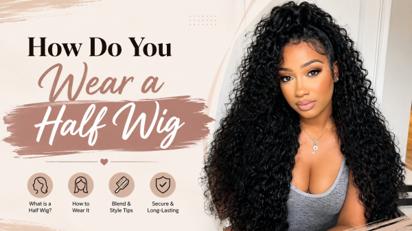 How Do You Wear a Half Wig