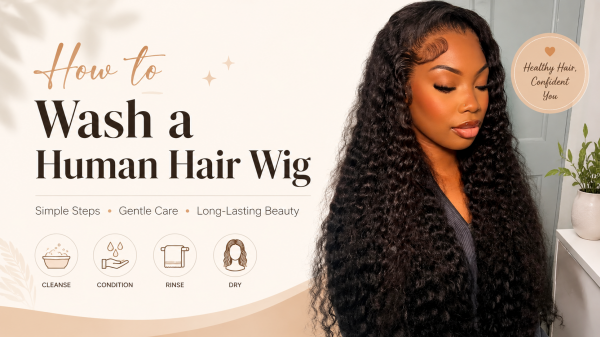 How to Wash a Human Hair Wig