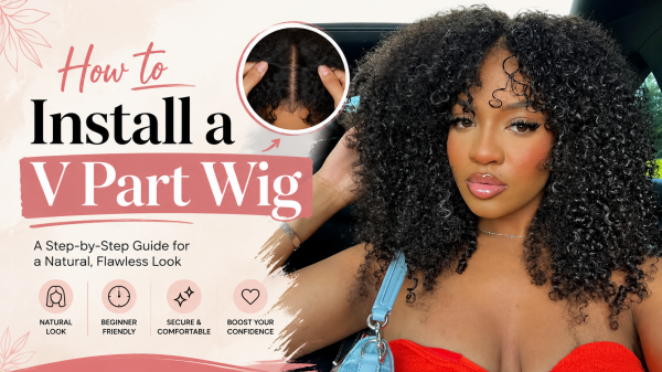 How to Install a V Part Wig