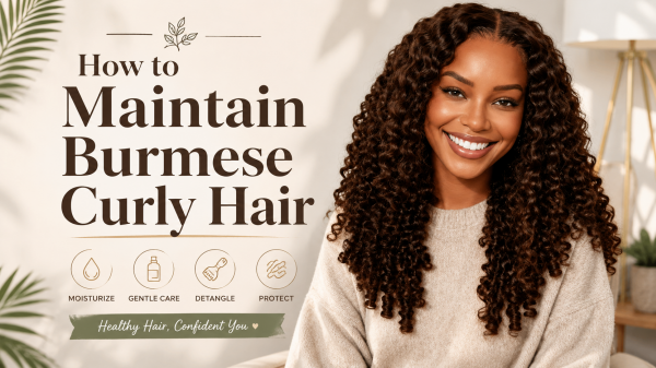 How to Maintain Burmese Curly Hair