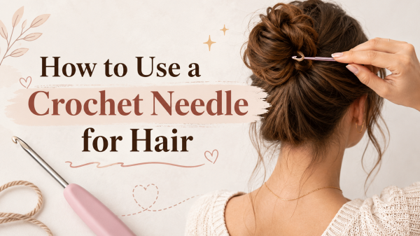 How to Use a Crochet Needle for Hair