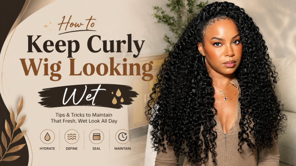 How to Keep Curly Wig Looking Wet