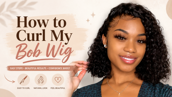 How to Curl My Bob Wig