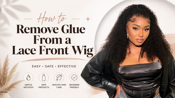 How to Remove Glue From a Lace Front Wig