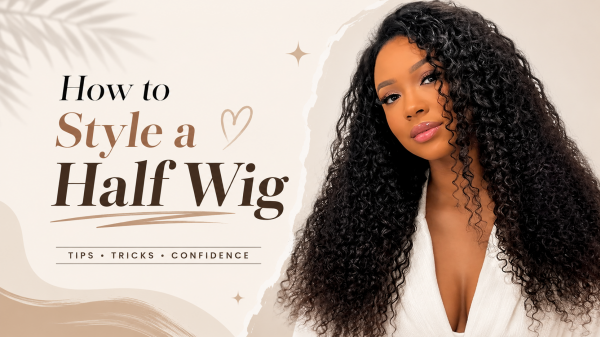 How to Style a Half Wig