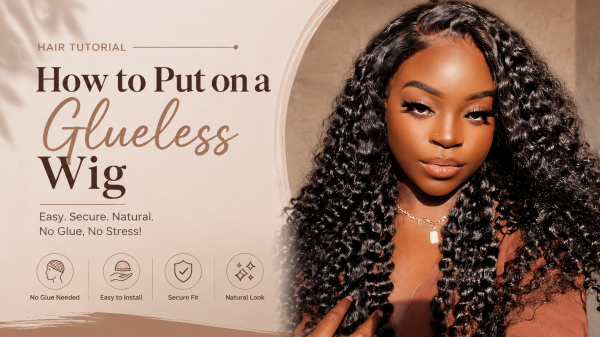 How to Put on a Glueless Wig