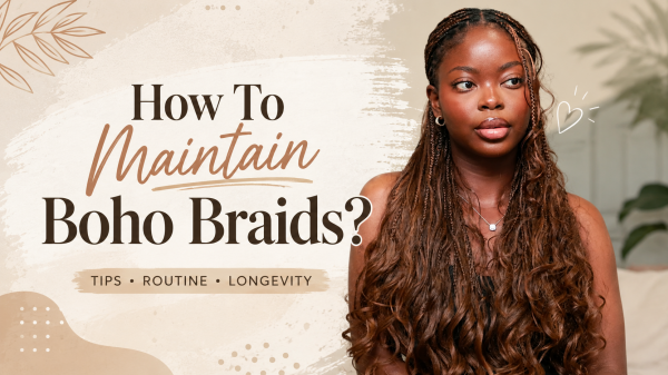 How To Maintain Boho Braids?