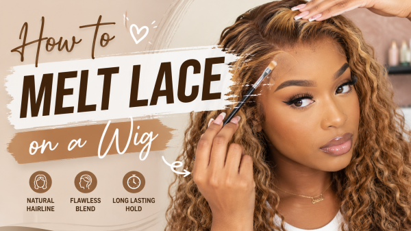 How to Melt Lace on a Wig