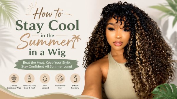 How to Stay Cool in the Summer in a Wig