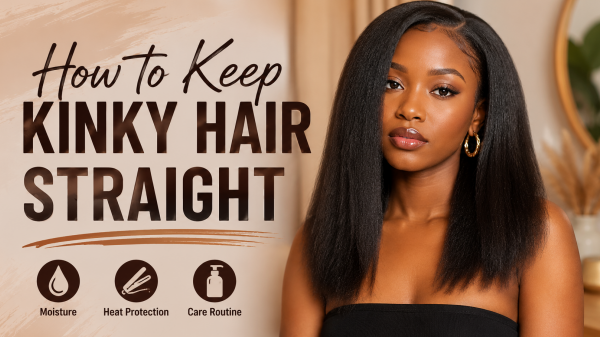How To Keep Kinky Hair Straight