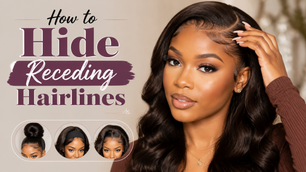 How to Hide Receding Hairlines