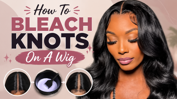 How To Bleach Knots On A Wig