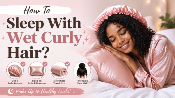 How To Sleep With Wet Curly Hair?