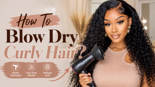 How To Blow Dry Curly Hair?