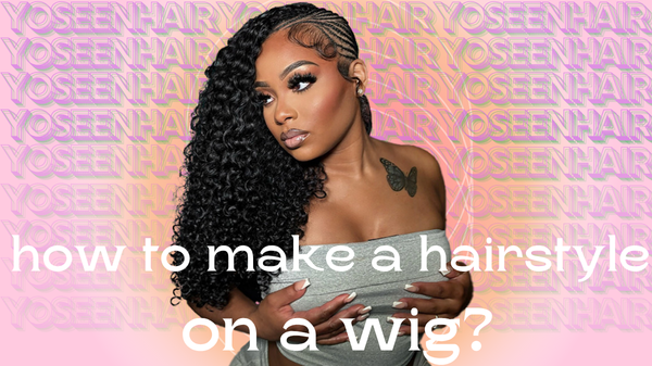 how to make a hairstyle on a wig