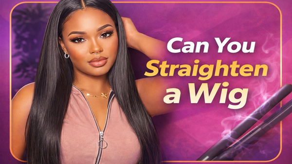Can You Straighten a Wig