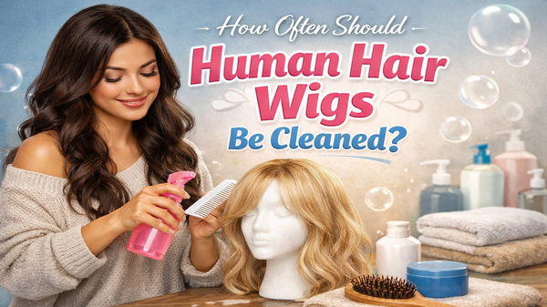 How Often Should Human Hair Wigs Be Cleaned