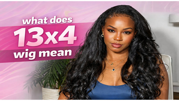 what does 13x4 wig mean