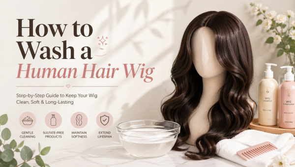 How to Wash a Human Hair Wig