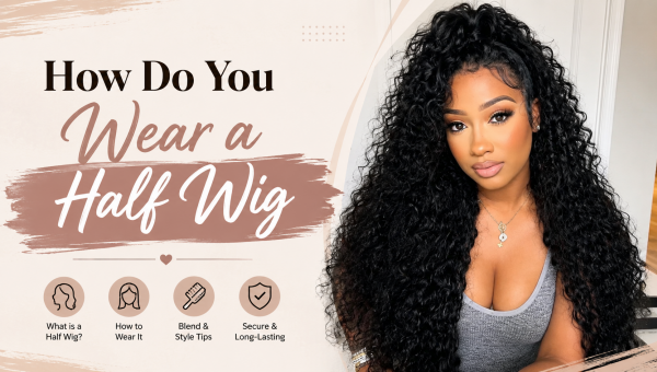 How Do You Wear a Half Wig