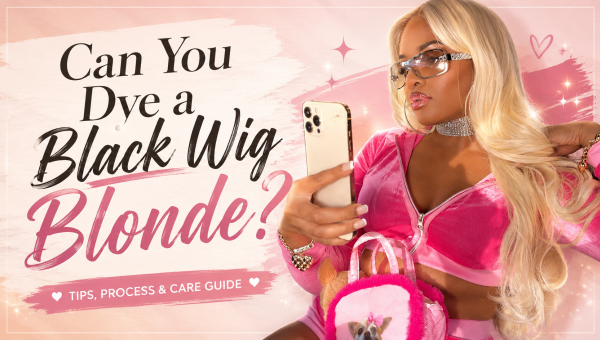 Can You Dye a Black Wig Blonde?