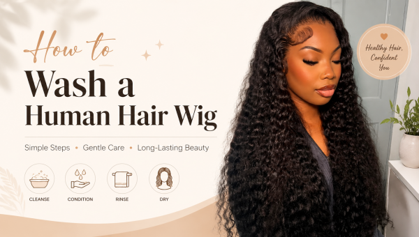 How to Wash a Human Hair Wig