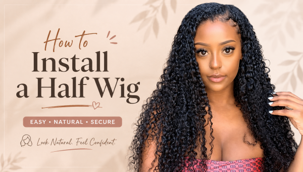 How to Install a Half Wig