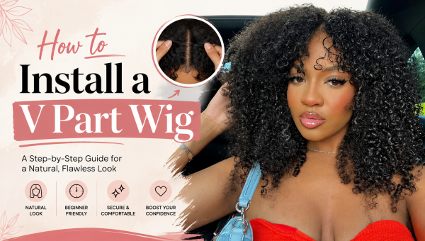 How to Install a V Part Wig