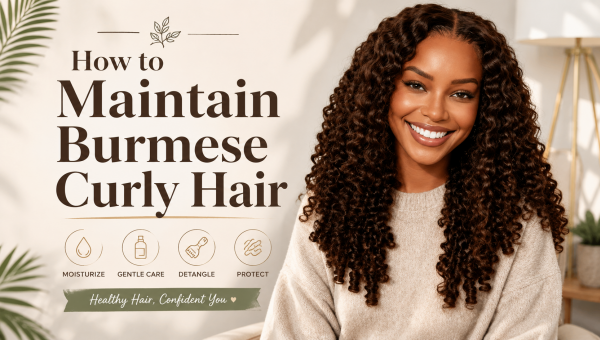 How to Maintain Burmese Curly Hair