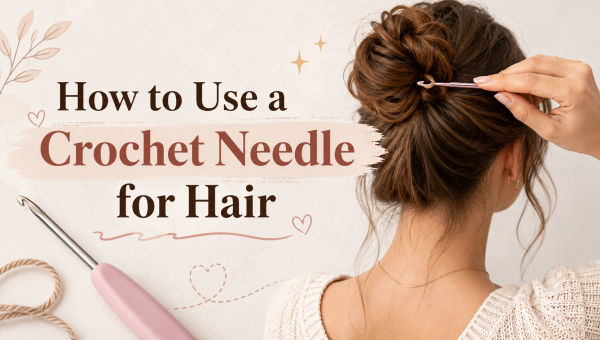 How to Use a Crochet Needle for Hair