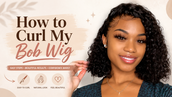 How to Curl My Bob Wig
