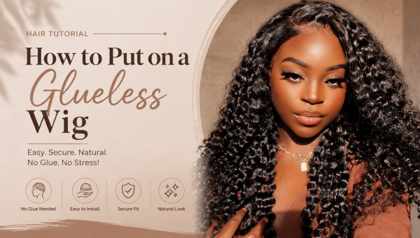 How to Put on a Glueless Wig