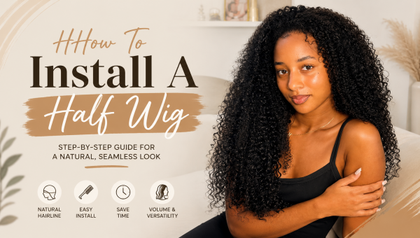 How To Install A Half Wig