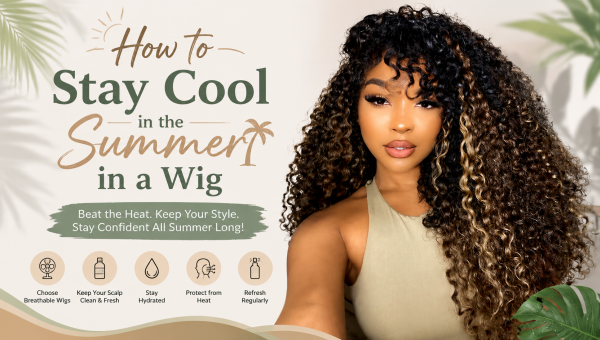 How to Stay Cool in the Summer in a Wig