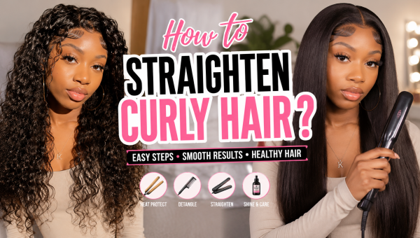 How to Straighten Curly Hair?