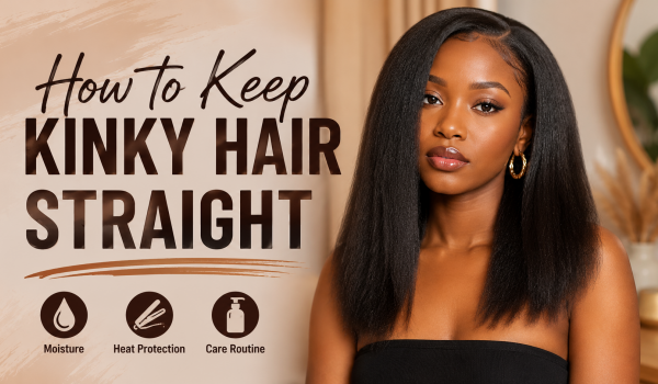 How To Keep Kinky Hair Straight