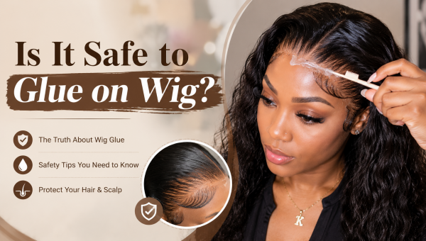 Is It Safe to Glue on Wig