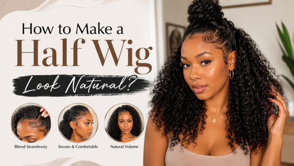 How to Make a Half Wig Look Natural？