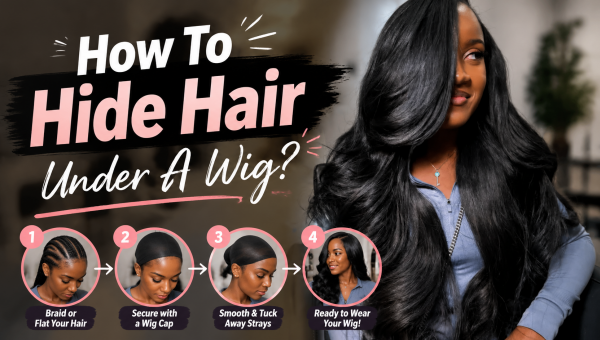 How To Hide Hair Under A Wig?