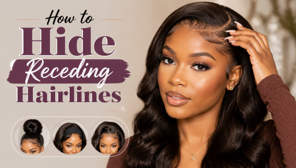 How to Hide Receding Hairlines