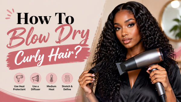How To Blow Dry Curly Hair?