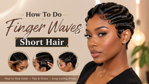How To Do Finger Waves Short Hair