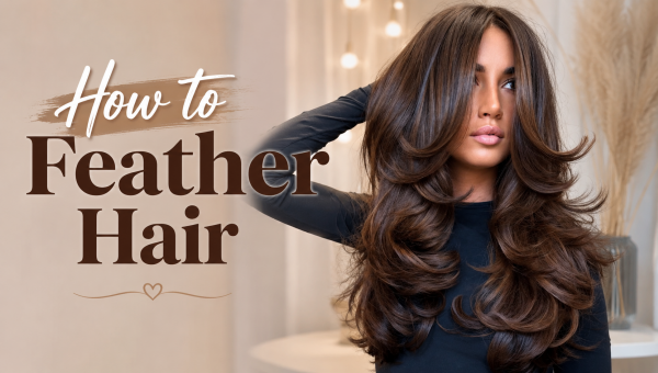 How to Feather Hair