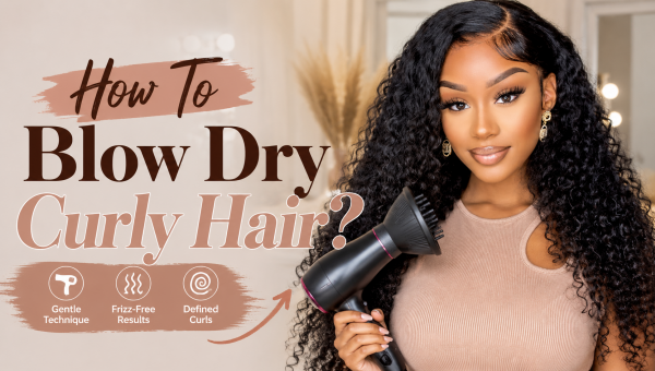 How To Blow Dry Curly Hair?