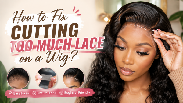 How to Fix Cutting Too Much Lace on a Wig?