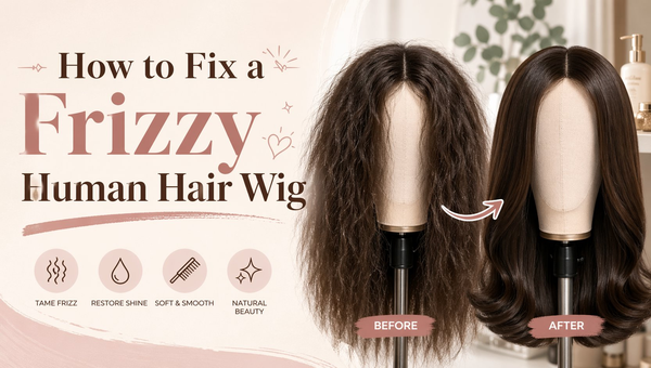 How to Fix a Frizzy Human Hair Wig