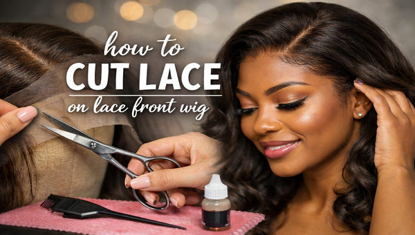 how to cut lace on lace front wig