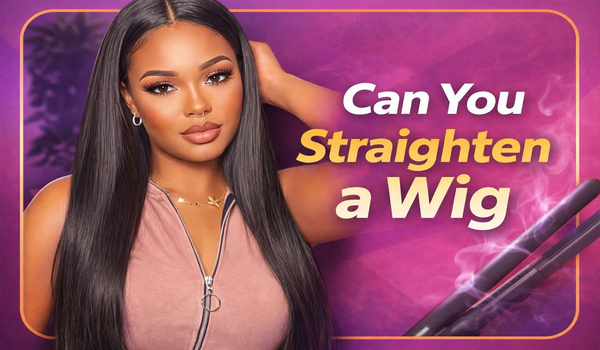 Can You Straighten a Wig